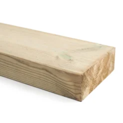Kestopuu Oiva mänty mitallistettu 48x123 mm vihreä