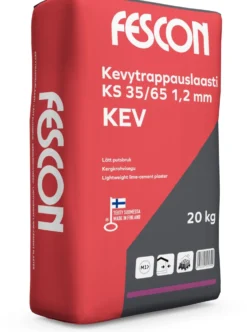 Kevytrappauslaasti Fescon KEV KS 35/65, 20kg, 1.2 mm