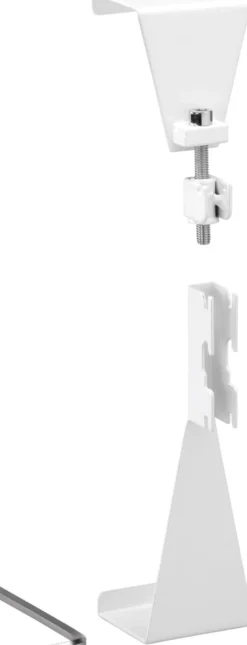 Kiinnityskoukku oveen Elfa Utility Door and Wall valkoinen