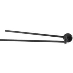 Kääntyvä pyyhetanko Haceka Kosmos, 46cm, 2-vartinen