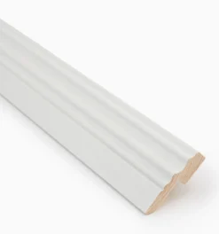 Koristejalkalista johtouralla Jokiwood21x70x3200mm, valkoinen