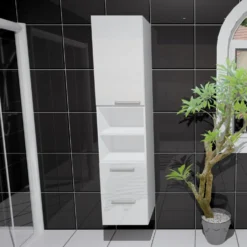 Korkea kaappi Easy Bath OVI+TEN2 1750x400mm