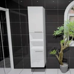 Korkea kaappi Easy Bath OVI2 1750x400mm
