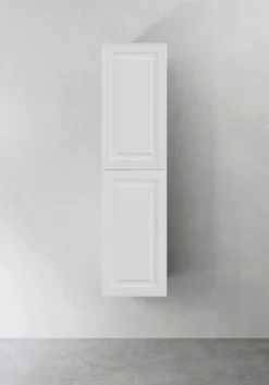 Korkea kaappi Hafa Store Grace Compact, push open, valkoinen