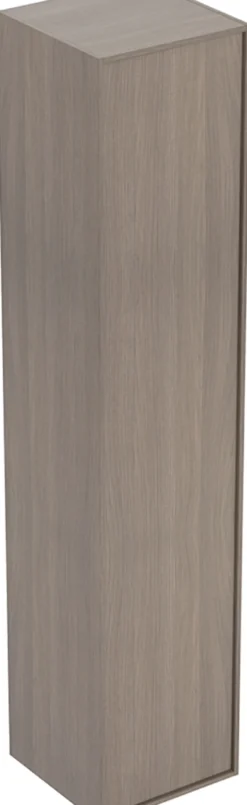 Korkea kaappi IDO Sense Art, 1725x366mm, yksi ovi ja sisäpeili, pähkinäpuu
