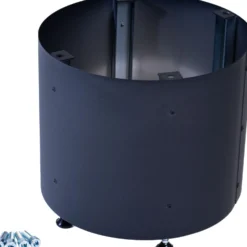 Korotusosa Mondex Tahko, 10.5kW kiukaisiin, musta
