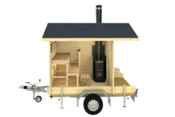 Kärrysauna Tene Mini 6 m², valmiiksi rakennettu