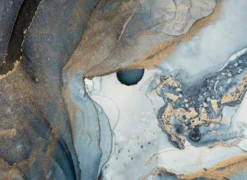 Kuvatapetti Rebel Walls Agate Crystal sininen mitatilaus non-woven