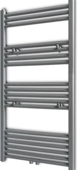 Kylpyhuoneen keskuslämmitys pyyheteline suora 600x1160 mm