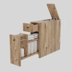 Kylpyhuonekaappi Linento Furniture Calencia, 19x60x55cm, eri värejä