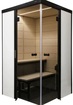 Kylpyhuonesauna Harvia SmartFold 2.0, 280x120x120cm, eri vaihtoehtoja