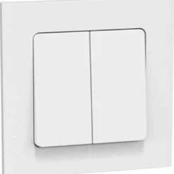 Kytkin Gelia Connect 2 Home 6+6 uppo-asennus 16A valkoinen