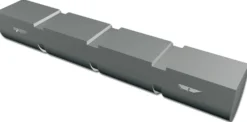 Laituriponttoni Inora 220, 35x35x220cm harmaa