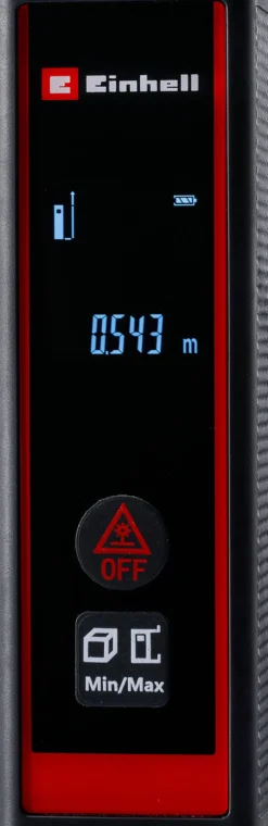 Laseretäisyysmittari Einhell TC-LD 30 R (2x1,5V AAA ei sis.)