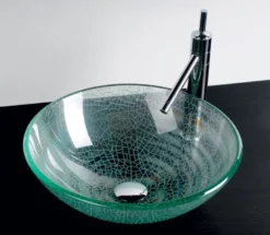 Lasiallas Interia Ice, pöytätasolle, 420 X 420 X 140 mm
