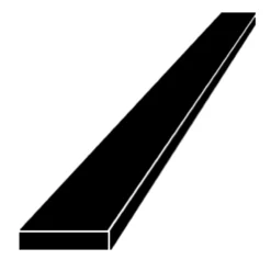 Lattatanko teräs 12x120 mm S235JR pituus 6 m