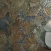 Lattialaatta Kymppi-Lattiat History Ammonite Hex Ocean 25x25cm