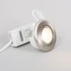 LED-alasvalo FTLIGHT Pallas, 6W, 450lm, IP44, 60°, himmennettävä, kromi, eri vaihtoehtoja