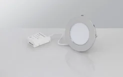 LED-alasvalo Malmbergs MD-232 10W, IP44, kromi