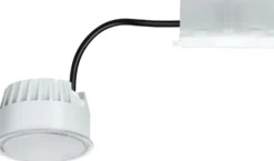 LED-alasvalo Paulmann Base Coin, 51mm, 5W, 370lm, 3000K, opaali