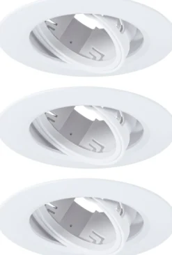 LED-alasvalo Paulmann Ø90mm kääntyvä 30° GU10 max. 10W upotettava, eri vaihtoehtoja