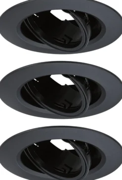 LED-alasvalo Paulmann Ø90mm kääntyvä 30° GU10 max. 10W upotettava, eri vaihtoehtoja