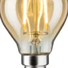 LED-filamenttilamppu Paulmann Drop, E14, 160lm, 2W, 1700K, kulta