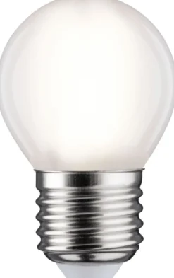 LED-filamenttilamppu Paulmann Drop, E27, 470lm, 4.8W, 4000K, matta