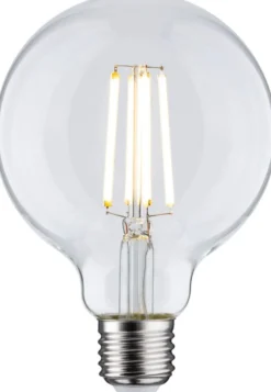 LED-filamenttilamppu Paulmann Eco-Line Globe, G95, E27, 840lm, 4W, 3000K, kirkas