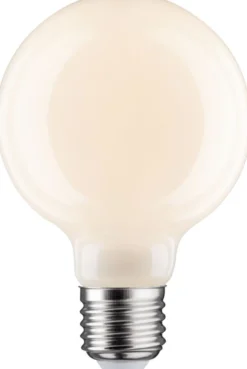 LED-filamenttilamppu Paulmann Globe, G80, E27, 470lm, 5.6W, 2700K, himmennettävä, opaali