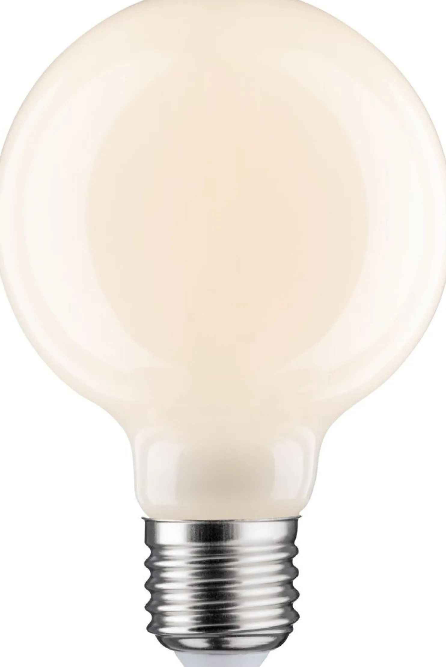 LED-filamenttilamppu Paulmann Globe, G80, E27, 470lm, 5.6W, 2700K, himmennettävä, opaali