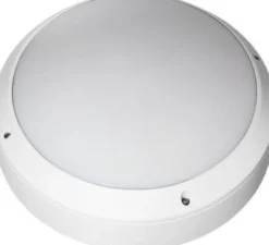 LED-katto/seinävalaisin Ensto Forte FO360.19V/3K IP65 19W/830 ulkokäyttöön