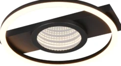 LED-katto-/seinävalaisin Trio Wheeler, pyöreä