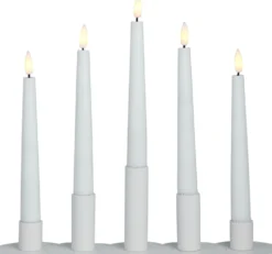 LED-kynttiläsetti Noor Lilli 2-in-1, 5-osainen