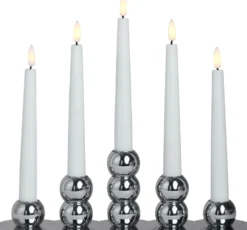 LED-kynttiläsetti Noor Lilli 2-in-1, 5-osainen