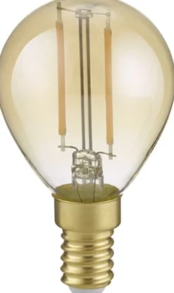 LED-lamppu Trio E14 filament vakio 2W 225lm 2700K ruskea