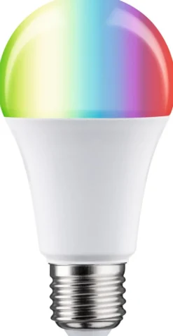 LED-älylamppu Paulmann Smart Home Zigbee 3.0 Pear, E27, 806lm, 9W, RGBW+, himmennettävä, matta