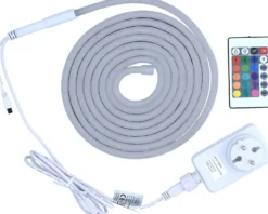 LED-nauha LED Energie Neon RGB+WW 3 m 7 W/m IP44/IP65 500 lm kaukosäädin