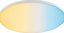 LED-paneeli Paulmann Velora, Smart Home Zigbee 3.0, Ø60cm, 32W, säädettävä värilämpötila, himmennettävä, valkoinen