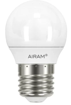 LED-pienkupulamppu Airam Pro P45 840, E27, 4000K, 470lm