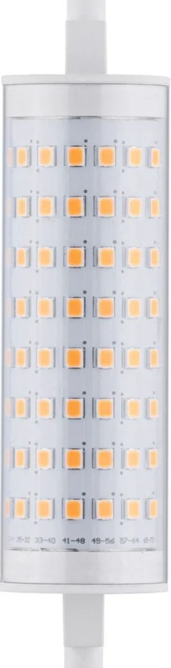 LED-putki Paulmann Tube, R7s, 118mm, 1521lm, 13W, 2700K, himmennettävä, kirkas