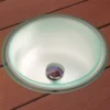 LED-valaistu saunakiulu Cariitti pohjaventtiilillä