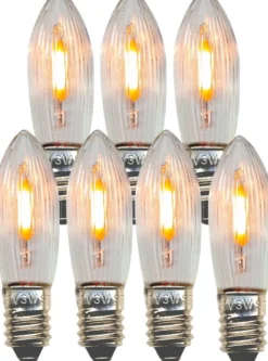 LED-varalamppu Star Trading Universal LED 300-77, Ø13x45, E10, 2100K, 11lm, 7kpl