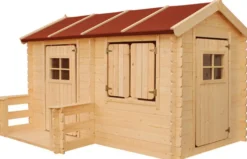 Leikkimökki Timbela M503, 2.63m²