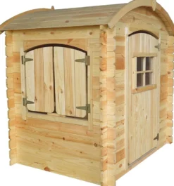 Leikkimökki Timbela M505, 1.1m², eri vaihtoehtoja