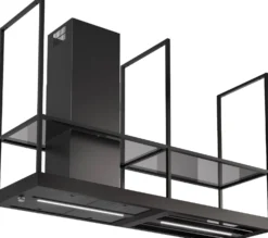 Liesituuletin Faber T-Shelf omalla moottorilla musta