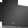 Liesituuletin Siemens iQ700 LC91KLT60 90cm musta lasi