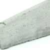 Liimattava madalluskivi Rudus 16>6 cm vasen 390x130 mm sileä harmaa