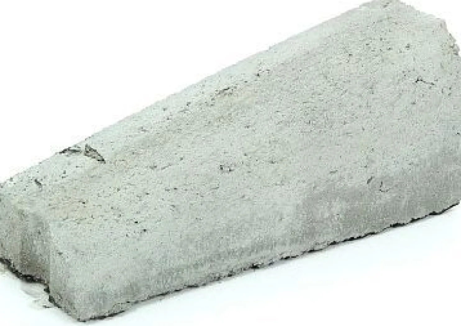 Liimattava madalluskivi Rudus 16>6 cm vasen 390x130 mm sileä harmaa