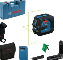 Linjalaser Bosch Professional GLL 20-22 G 3,0 Ah akulla + laukku
